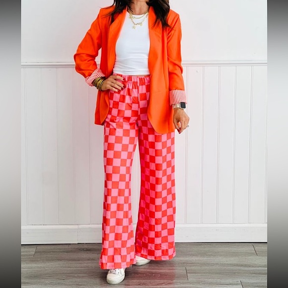 ☃️BOGO50%☃️🆕🌿💚JESS LEA: NEON LIME Peyton Blazer MEDIUM - Picture 9 of 12